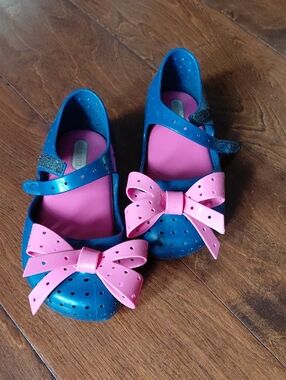 Navy & Pink Bow Mini Melissa